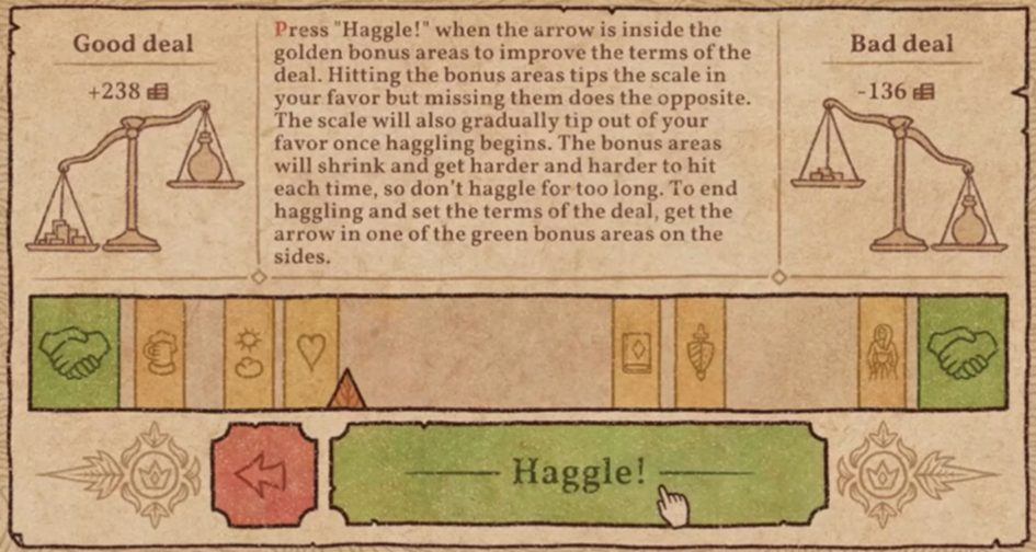 How to Haggle in Potion Craft