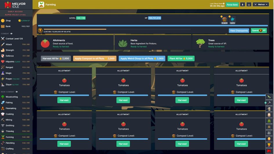Melvor Idle: How to Get Seeds 