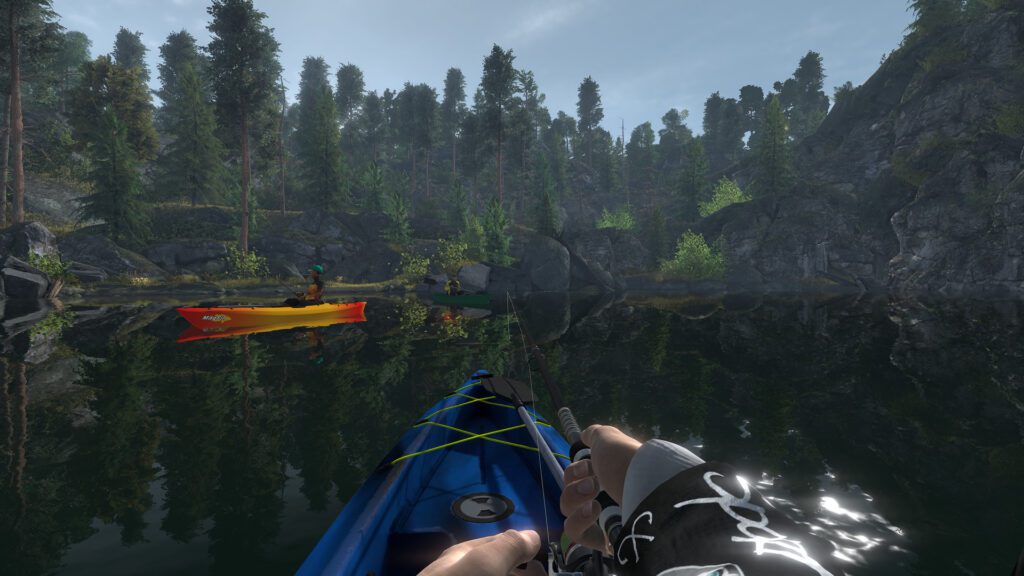 Fishing Planet catching Golden Shiner