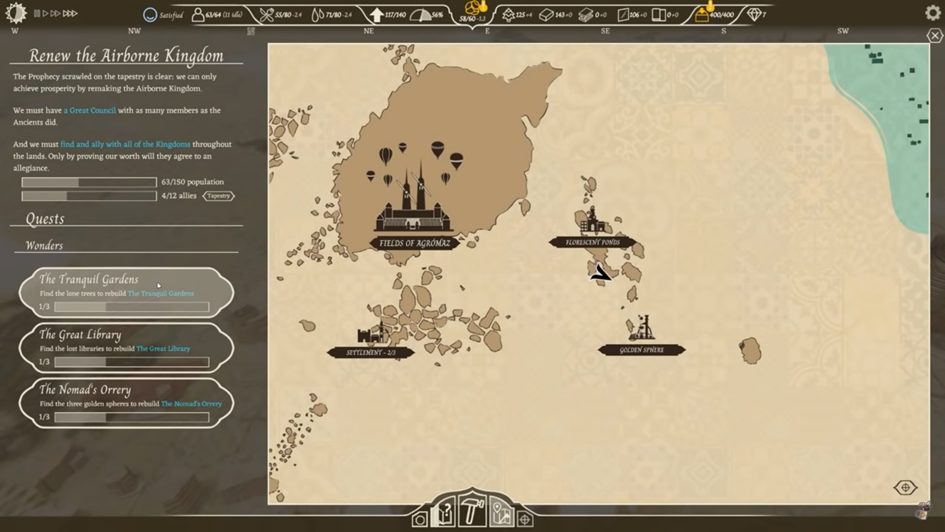Airborne Kingdom: The Nomad’s Orrery Location