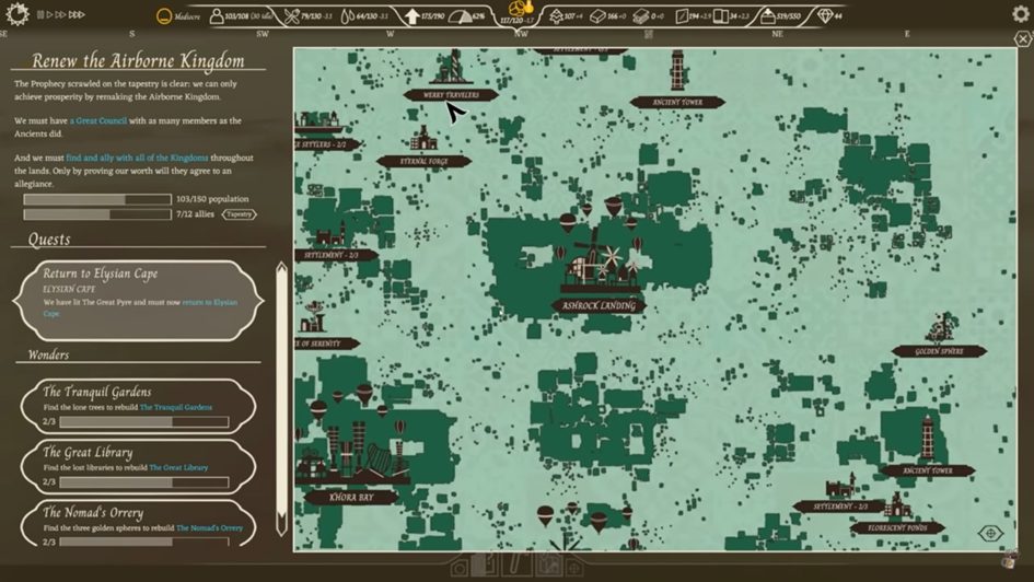 Airborne Kingdom: The Nomad’s Orrery Location