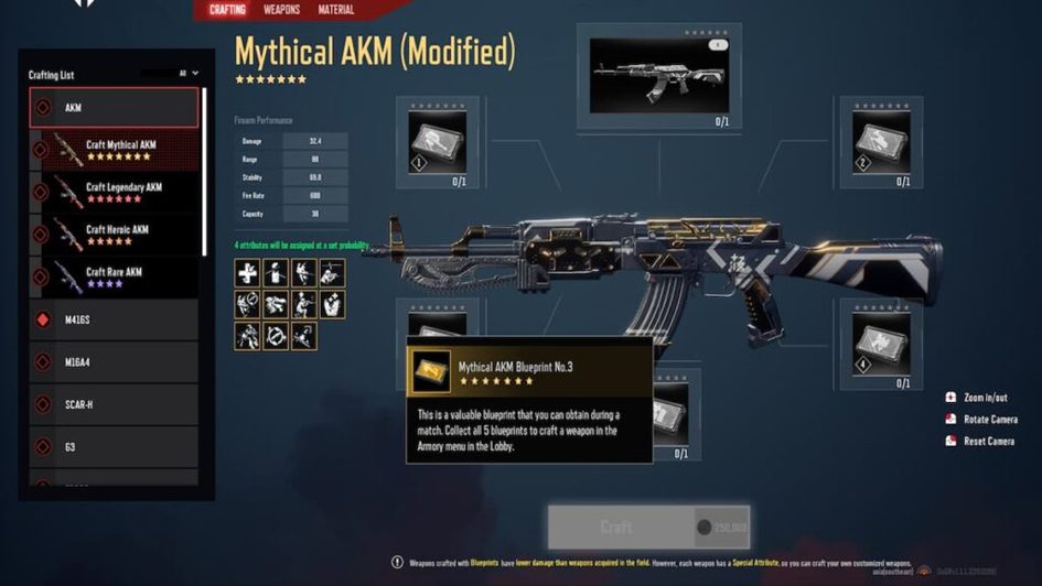 Armory and Crafting in Super People