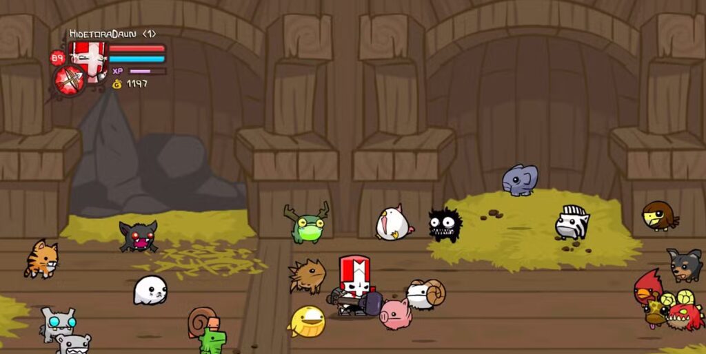 Castle Crashers Animals