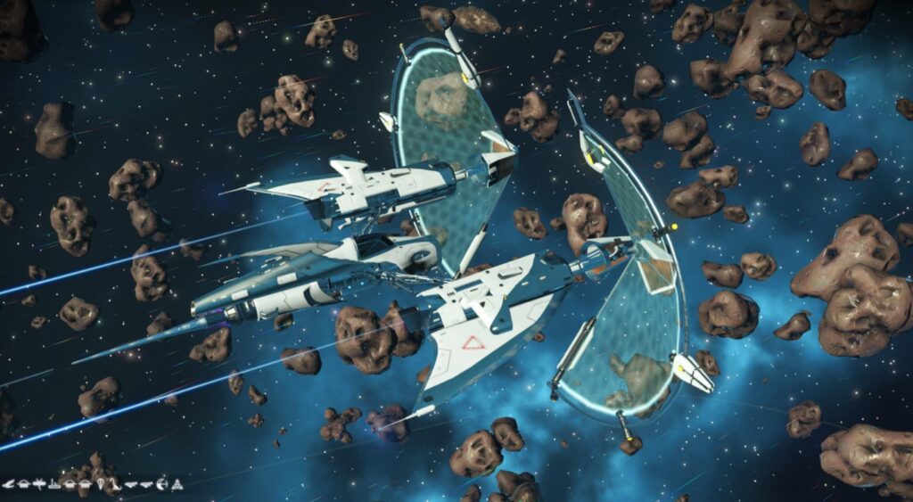 Solar Ship No Man's Sky