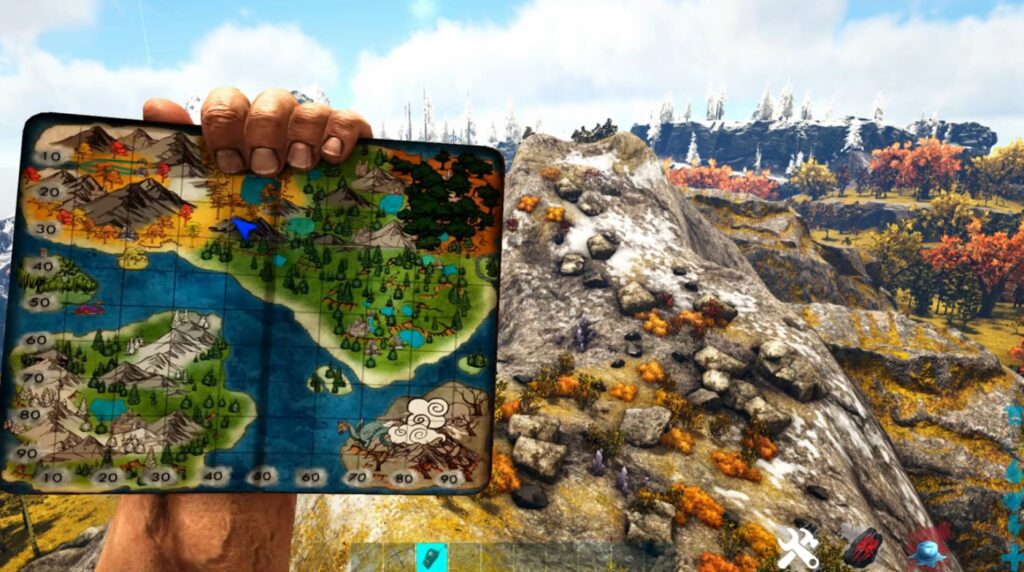 Crystal Location ARK Fjordur