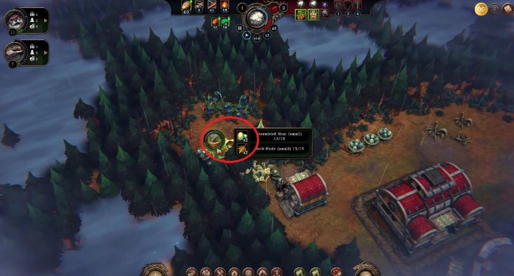 Stop cutting into small glades when you have good resources