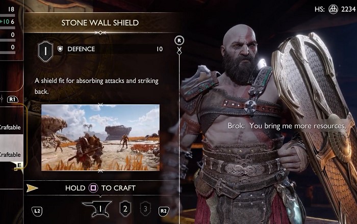 Obtaining All of the Shields God of War