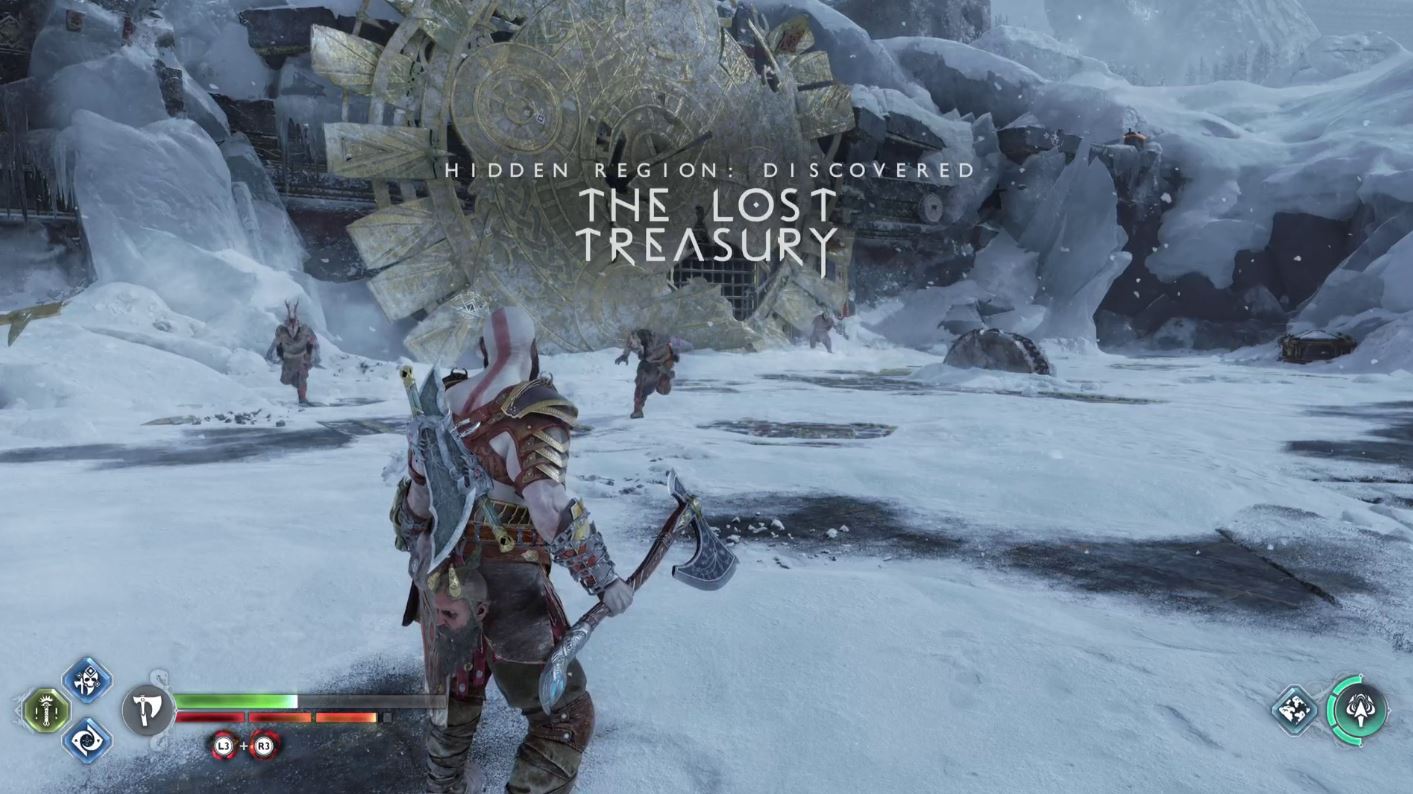 God of War Ragnarok How to Open the Lost Treasury Door