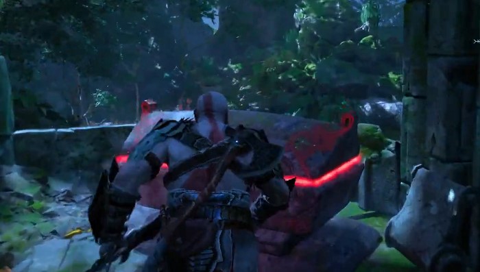Destroying the Fungus and Blue Brambles in God of War Ragnarok