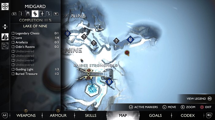 Vikings Gift Treasure Map Guide in God of War Ragnarok