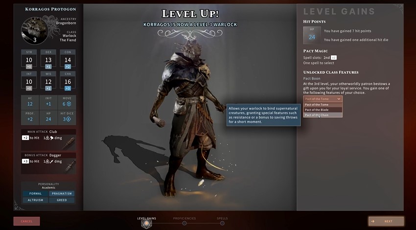 solasta cotm warlock complete class guide5