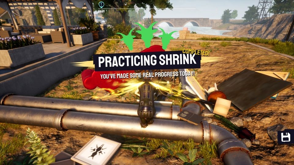 goat simulator 3 practicing shrink guide