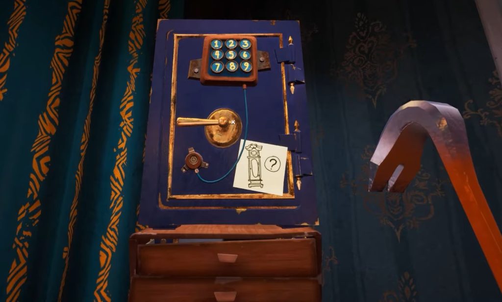 hello neighbor 2 museum floor clock puzzle solution3