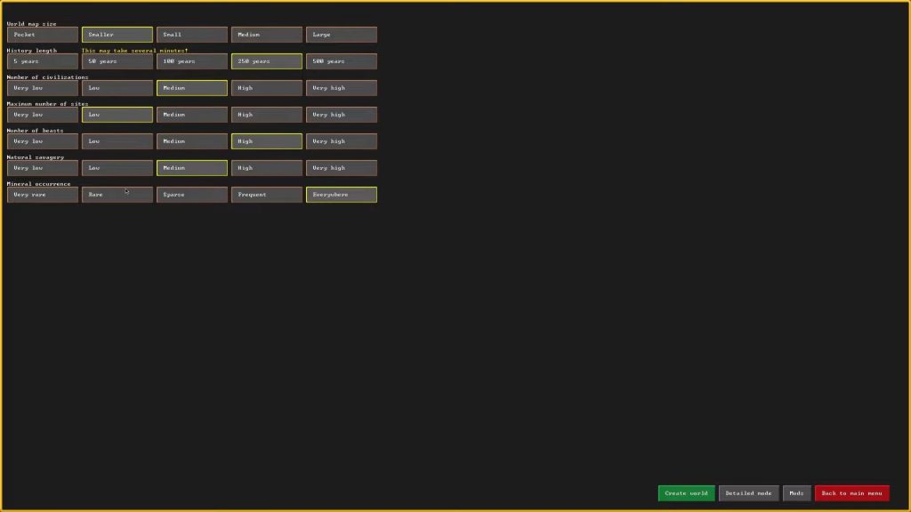 dwarf fortress how to improve your world generation3
