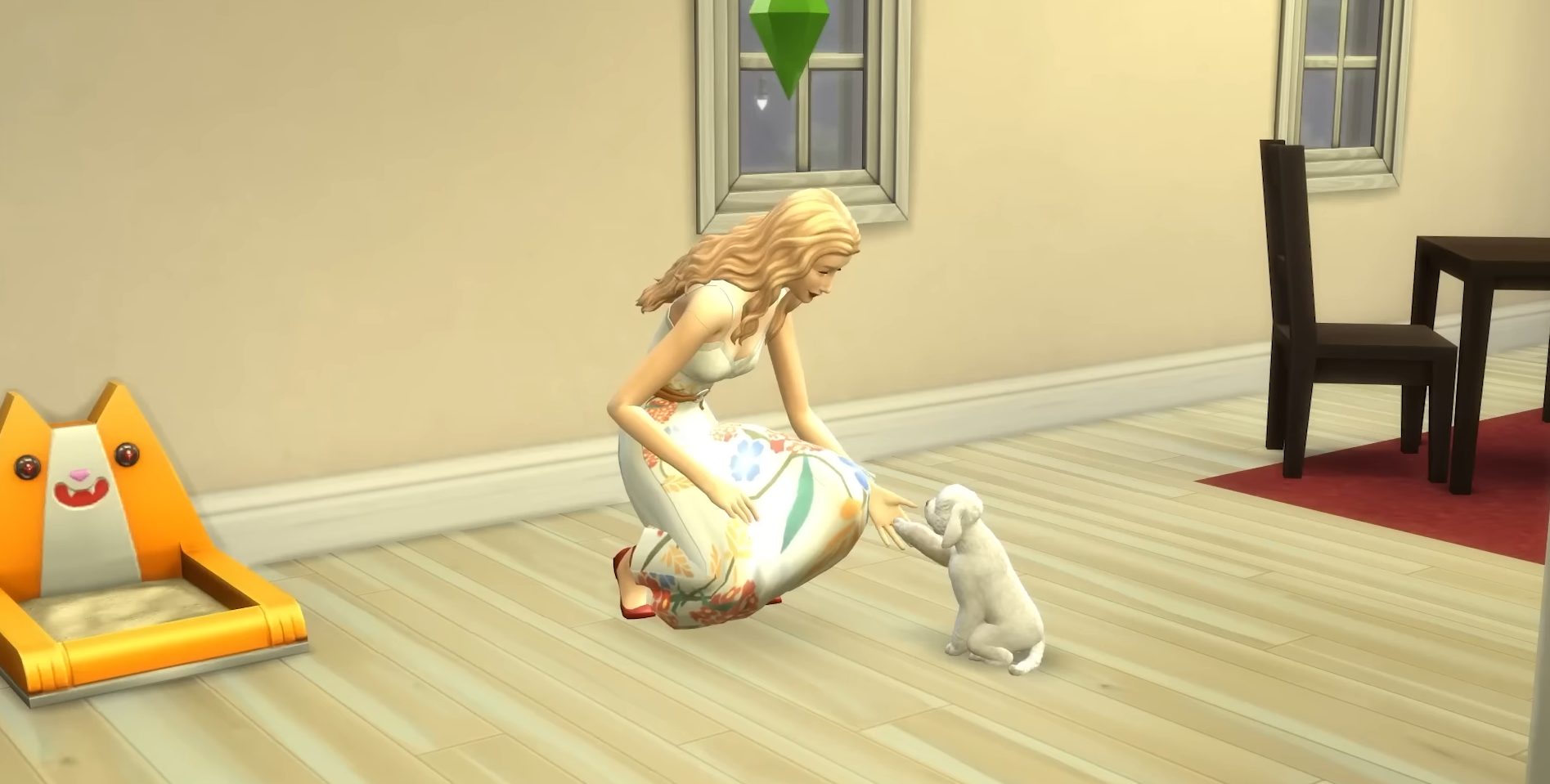 sims 4 how to train dogs sit speak shake hand more