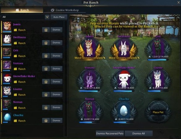 lost ark pet ranch guide rewards3