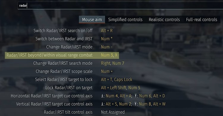war thunder f 16 easy radar setup guide10