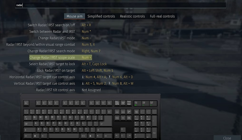 war thunder f 16 easy radar setup guide8