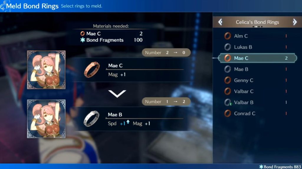 how to create bond rings in fire emblem engage4