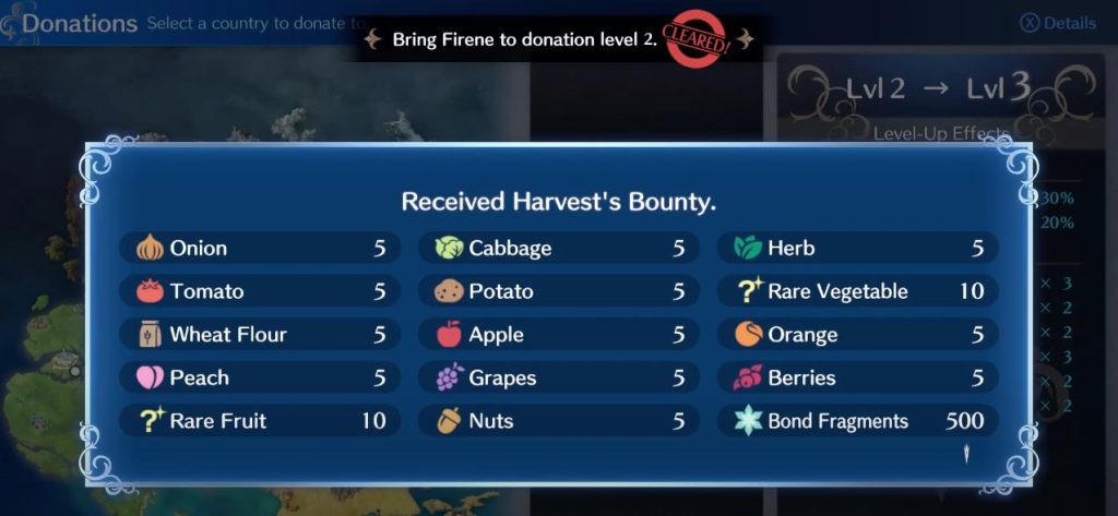 how to make donations in fire emblem engage4