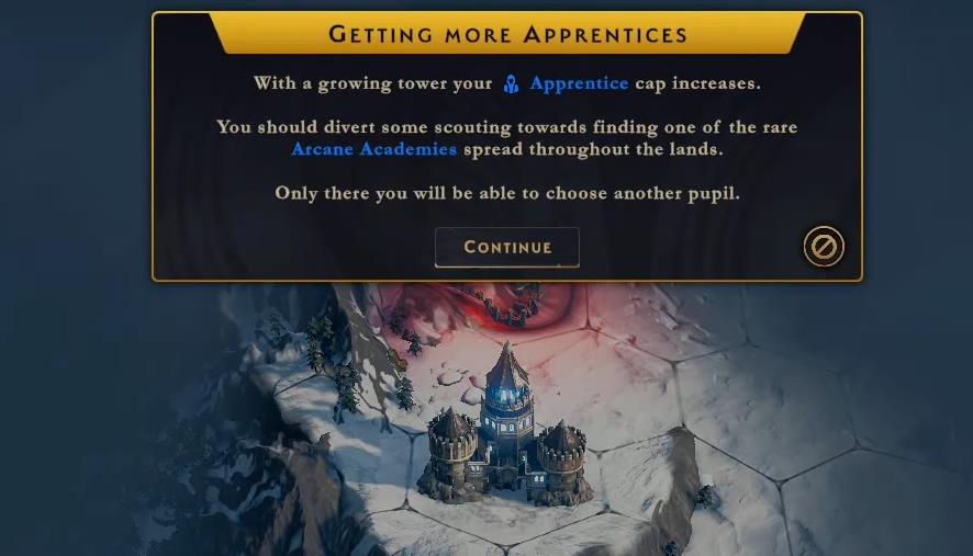 how to get more apprentices in spellforce conquest of eo3