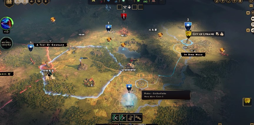 how to mine and harvest in spellforce conquest of eo6