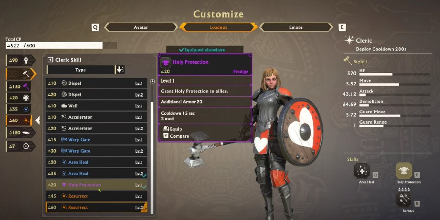 best cleric build in wanderlander 2023 7