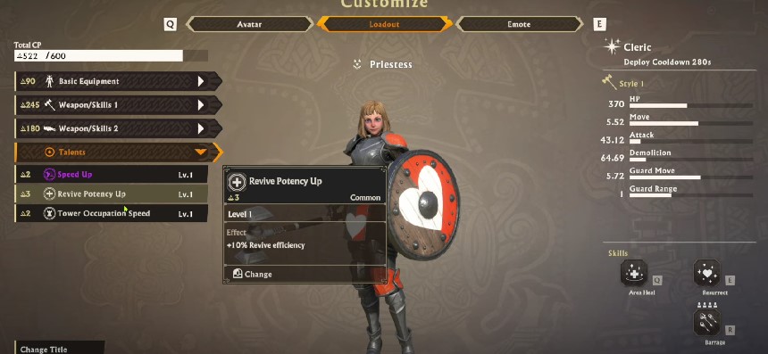 best cleric build in wanderlander 2023 10
