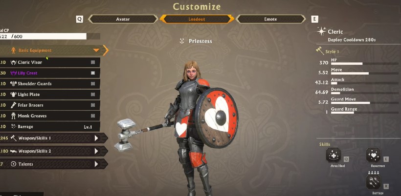 best cleric build in wanderlander 2023 12