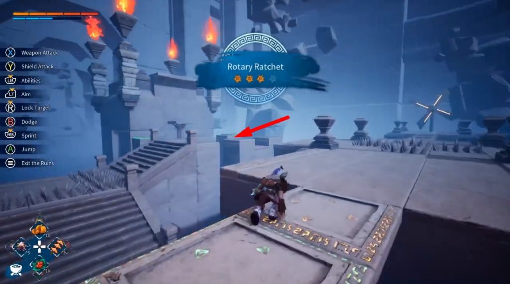 Rotary Ratchet Solution in KAKU: Ancient Seal