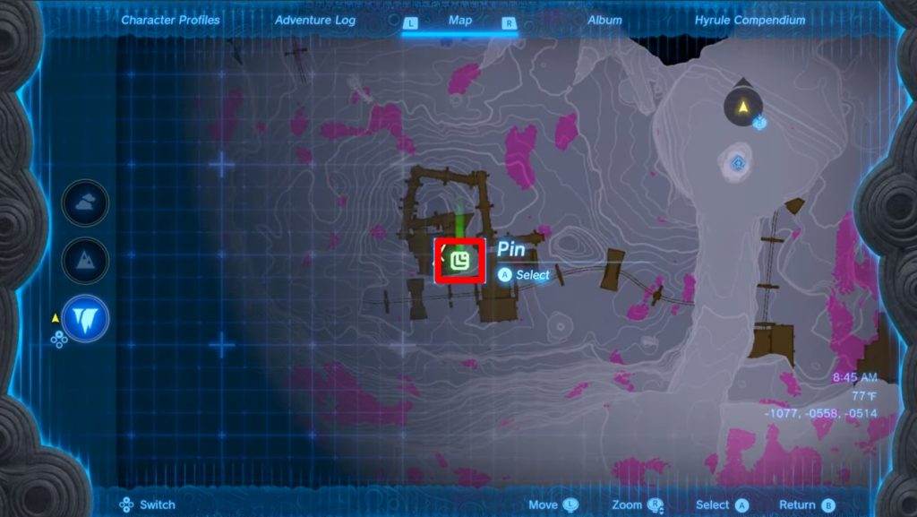 Miner’s Trousers Location
