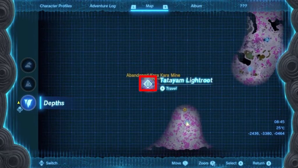 Miner’s Mask Location