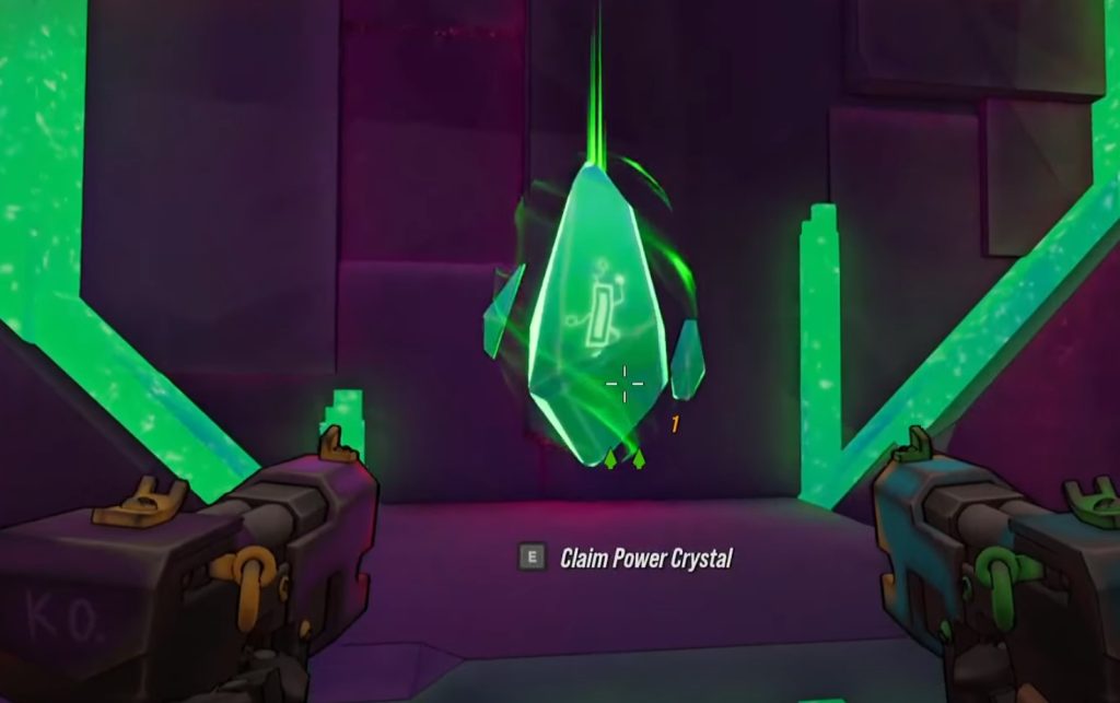 Roboquest green power crystal