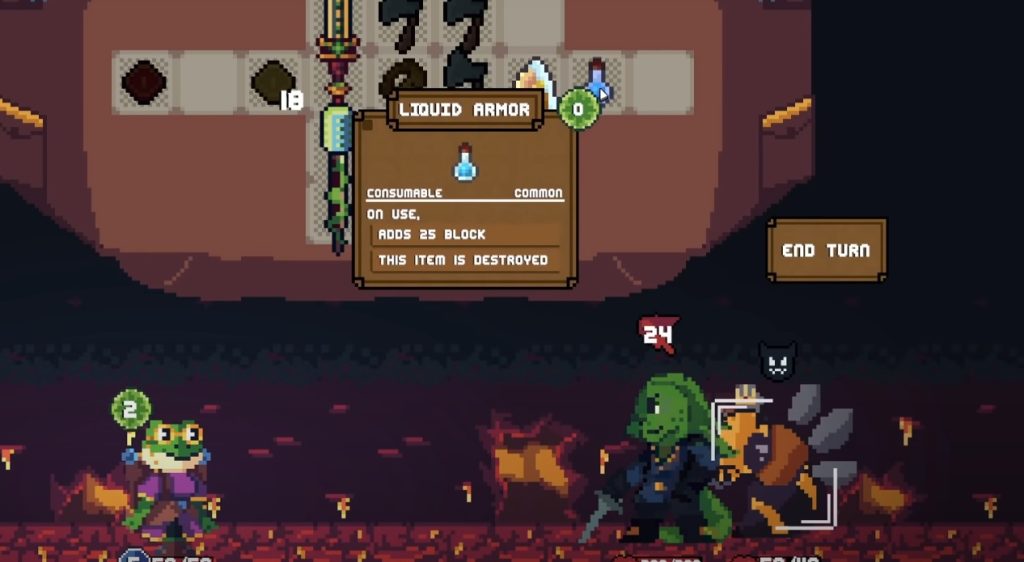 Backpack Hero Liquid Armor