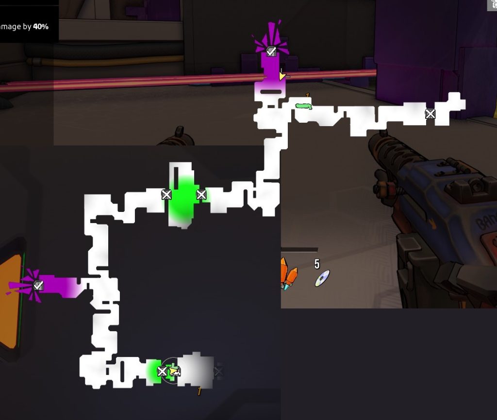 Fusion Core map in Roboquest.