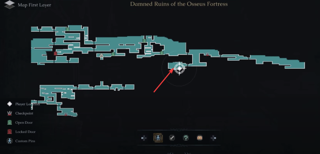 The Last Faith Primary Weapon Map Image Location The Rift of Blood