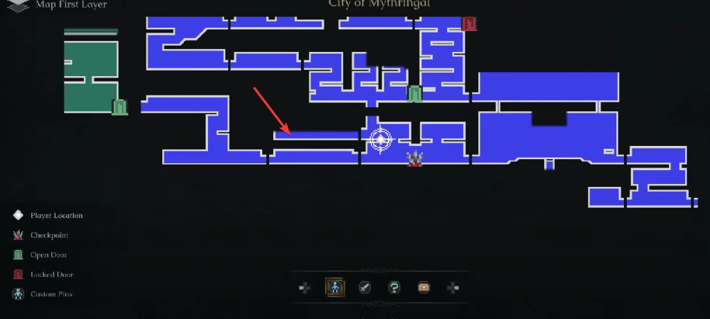 The Last Faith Primary Weapon Map Image Location Nighttide's Rout