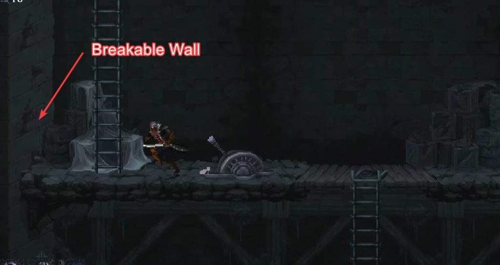 Nighttide's Rout Breakable Wall