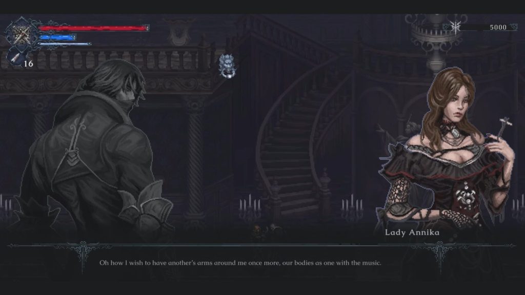 The Last Faith: Bell of the Ball Lady Annika Dialogue