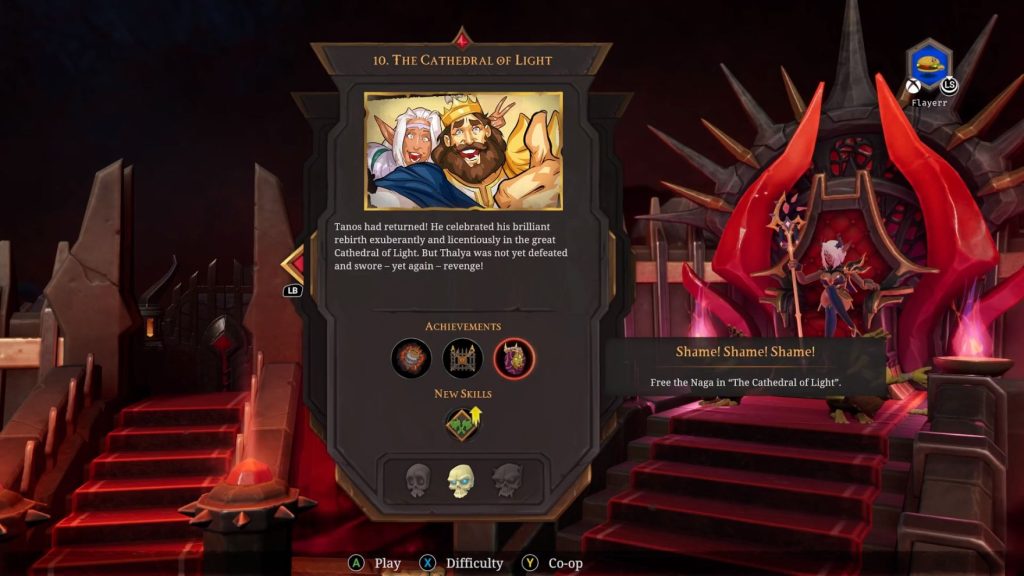 Stage 10: The Cathedral of Light Achievements