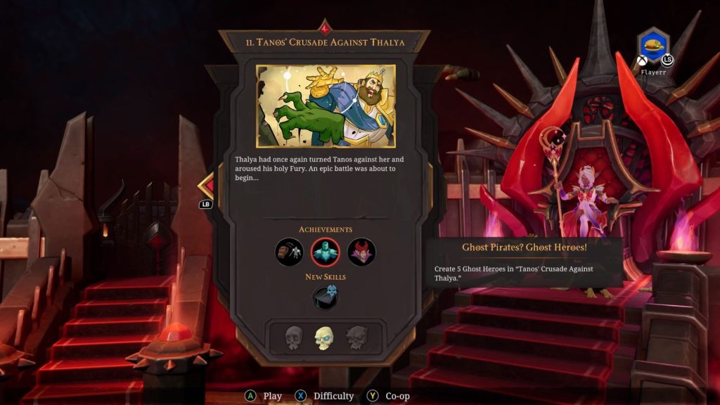 Stage 11: Tanos’ Crusade Against Thalya Achievements
