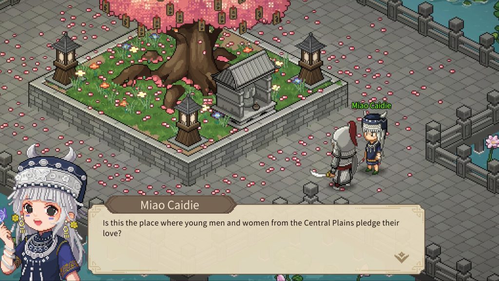 Miao Caidie marriage event