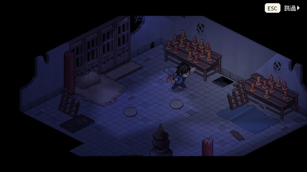 Hero's Adventure: Road to Passion sneaking around at night