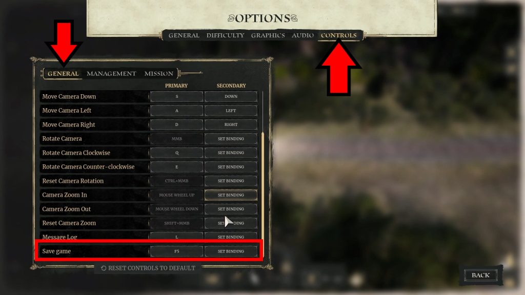 How to rebind the quicksave key
