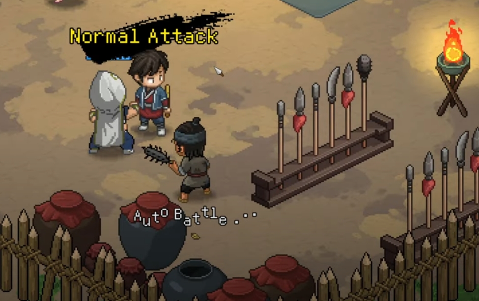 Hero's Adventure combat