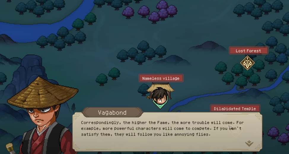 Hero's Adventure map
