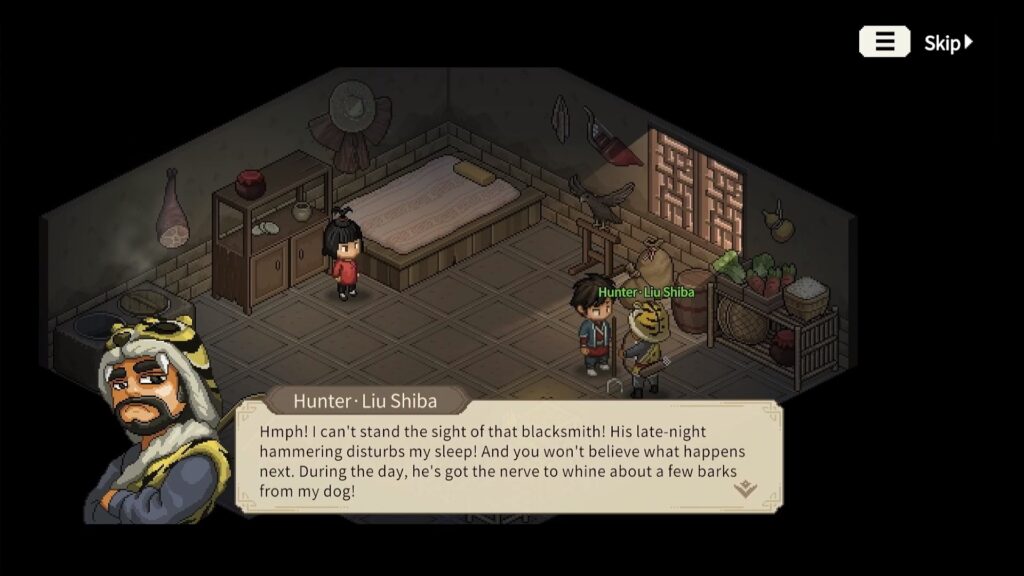 Hunter Liu Shiba in Hero's Adventure: Road To Passion