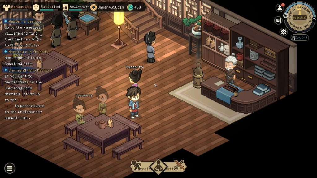 Hero's Adventure: Road to Passion Gameplay Image