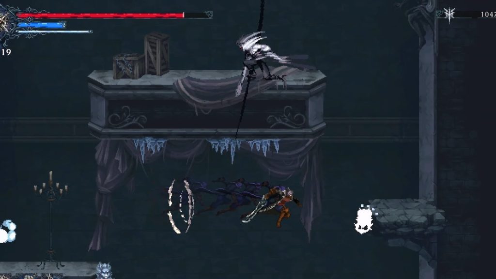 Jumping in the tall room for Brazier 4