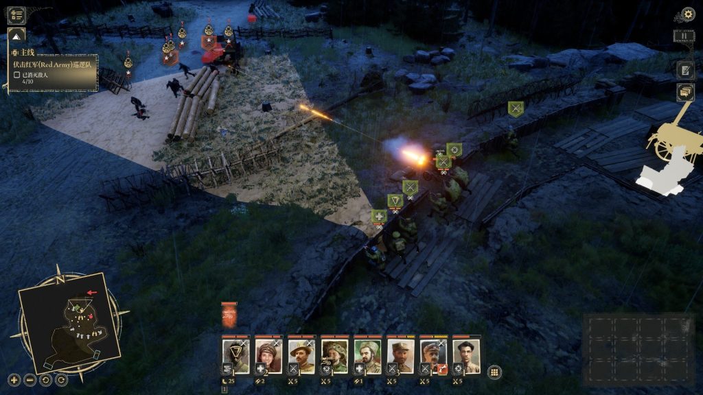 Example of a combat encounter in Last Train Home